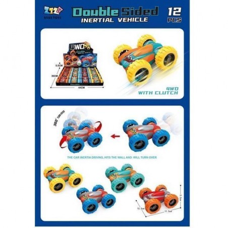 MACCHINA A FRIZIONE C/ROTAZIONE 360 4WD EAN 8021029965202 INGROSSO MODELLINI AUTO A FRIZIONE