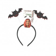 INGROSSO HALLOWEEN FASCIA DA PIPISTRELLO 8422259786337 ARTICOLI HALLOWEEN CAPPELLI E CERCHIETTI HALLOWEEN