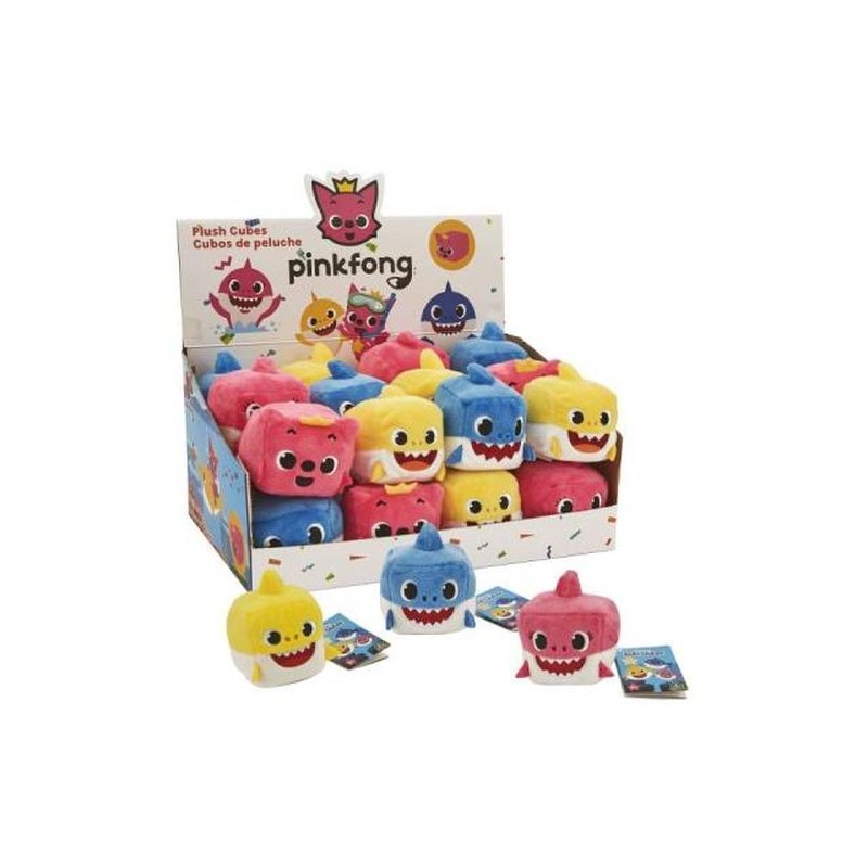 BABY SHARK PERS. CUBO C/SUONI EAN  INGROSSO PELUCHE MORBIDOSI