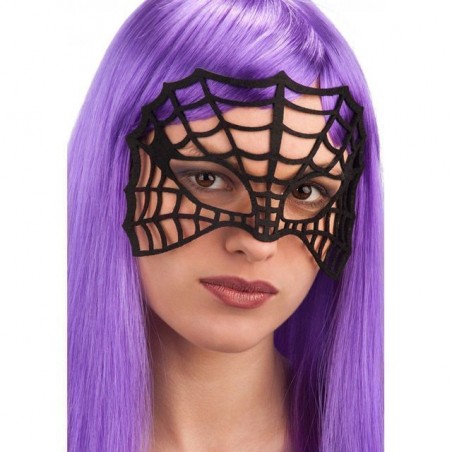INGROSSO HALLOWEEN MASCHERA RAGNATELA INTAGLIATA IN TESSUTO 8004761015947 ARTICOLI HALLOWEEN MASCHERE DI HALLOWEEN