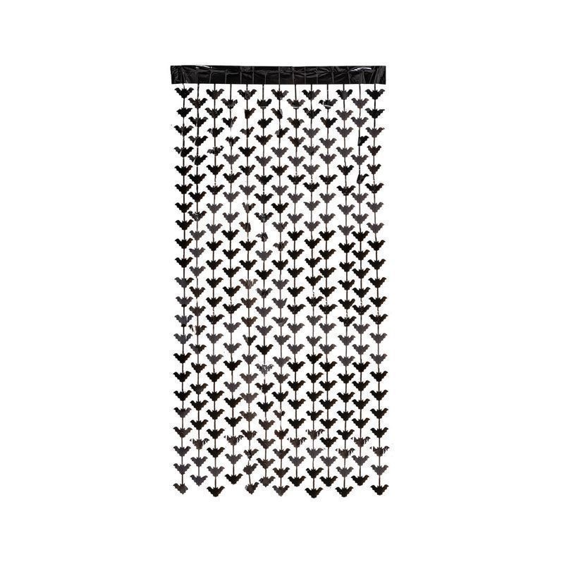 TENDA C/PIPISTRELLINI NERI PL H200CMX100 EAN 8004761196783 INGROSSO DECORAZIONI HALLOWEEN