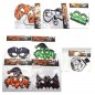 MASCHERA SCHERZOSA 5ASS SOGG. HALLOWEEN EAN 8021029764270 INGROSSO MASCHERE DI HALLOWEEN
