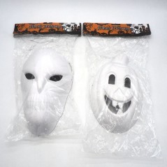 INGROSSO MASCHERA BIANCA DA DIP. ASS. HALLOWEEN 8021029802538 ARTICOLI HALLOWEEN MASCHERE DI HALLOWEEN