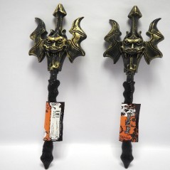 INGROSSO FORCONE HALLOWEEN H.70X16CM 8021029837455 ACCESSORI HALLOWEEN ARMI HALLOWEEN