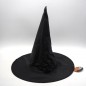 CAPPELLO STREGA NERO H.38/D.38CM EAN 8021029862464 INGROSSO CAPPELLI E CERCHIETTI HALLOWEEN