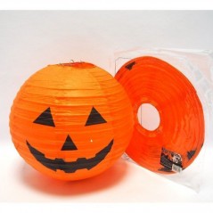 INGROSSO HALLOWEEM ZUCCA LANTERNA CARTA D.30CM ARANCIO 8021029863089 ARTICOLI HALLOWEEN DECORAZIONI HALLOWEEN