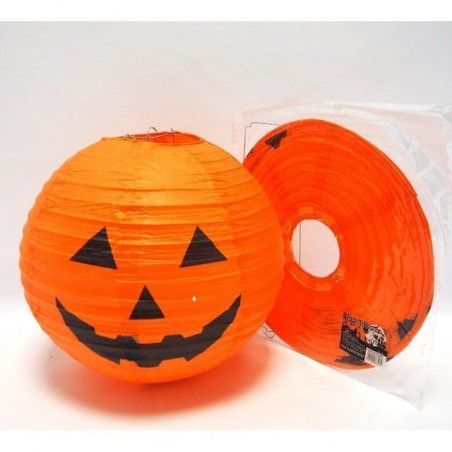 INGROSSO HALLOWEEM ZUCCA LANTERNA CARTA D.30CM ARANCIO 8021029863089 ARTICOLI HALLOWEEN DECORAZIONI HALLOWEEN