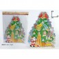 ALBERO NATALE IN CARTONCINO 2PZ 54X43CM EAN 8033113119682 INGROSSO ARTICOLI DECORAZIONI NATALIZIE
