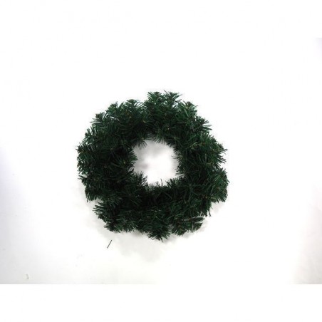 CORONA PINO VERDE PICC. D.25/27CM EAN 8021029552969 INGROSSO OGGETTISTICA NATALIZIA