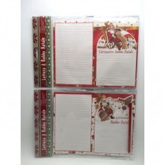 INGROSSO ARTICOLI DI NATALE LETTERA BABBO NATALE + BUSTA + MATITA 2A 8021029869890 ARTICOLI NATALIZI BIGLIETTI NATALIZI ARTICOLI