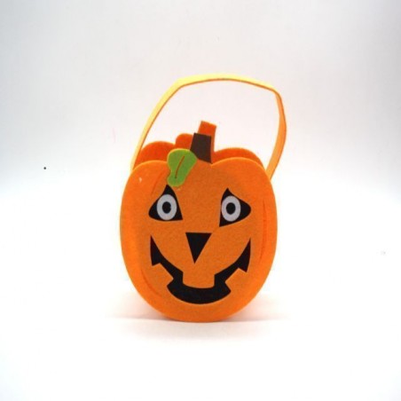ZUCCA A BORSETTA 15X16CM SOGG. HALLOWEEN EAN 8021029348159 INGROSSO ZUCCHE HALLOWEEN E PORTA DOLCETTI