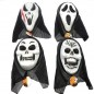 MASCHERA HALLOWEEN H28,5X36,5X5X22CM 4AS EAN 8021029822758 INGROSSO MASCHERE DI HALLOWEEN