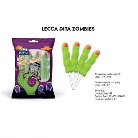 INGROSSO BUSTA HORROR POP 80G 5900415001010 DOLCIUMI CARAMELLE