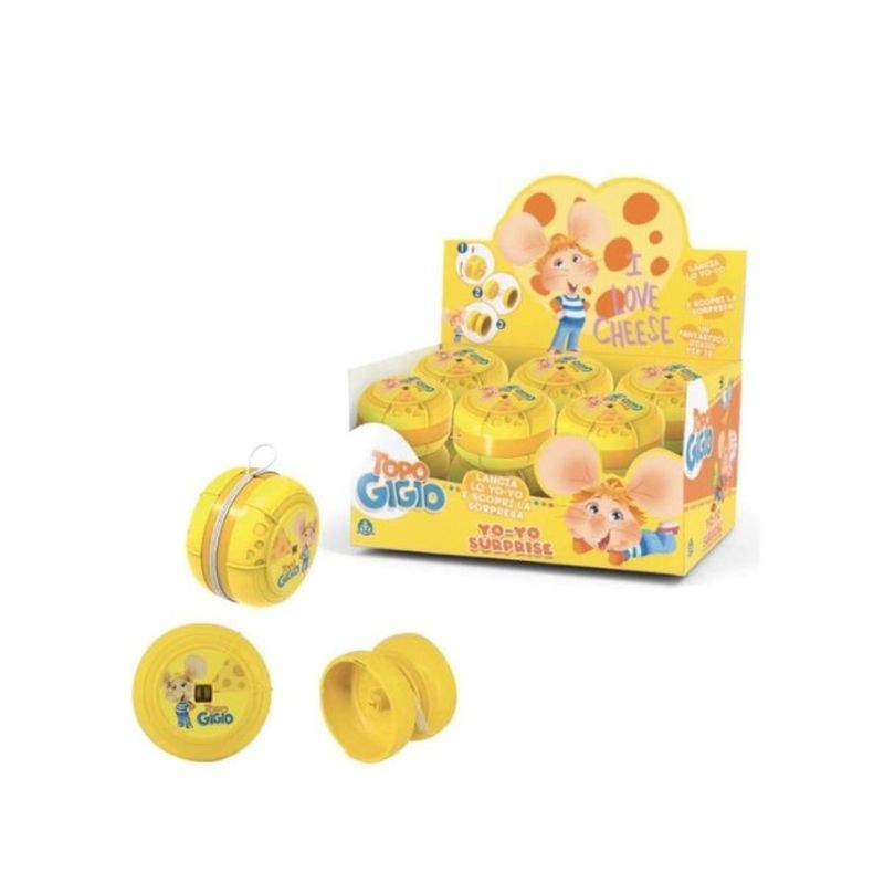 TOPO GIGIO YO YO CDU EAN 8056379115533 INGROSSO GIOCHI DA EDICOLA