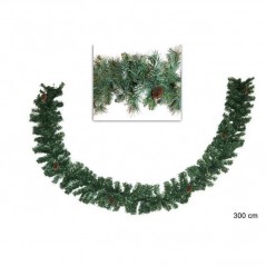 INGROSSO ARTICOLI DI NATALE GHIRLANDA SIBERIANA 8027501600272 ADDOBBI ALBERO NATALE GHIRLANDE NATALIZIE