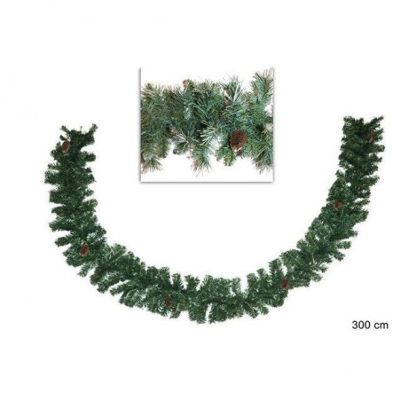 GHIRLANDA SIBERIANA EAN 8027501600272 INGROSSO GHIRLANDE NATALIZIE