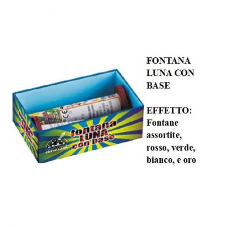 INGROSSO FUOCHI D'ARTIFICIO FONTANA LUNA PZ.2 C.72 8023993861870 FUOCHI PER FESTE FONTANE ECONOMICHE FUOCHI D'ARTIFICIO