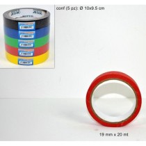 INGROSSO NASTRO GOMMATO COLORATO MM19X20MT