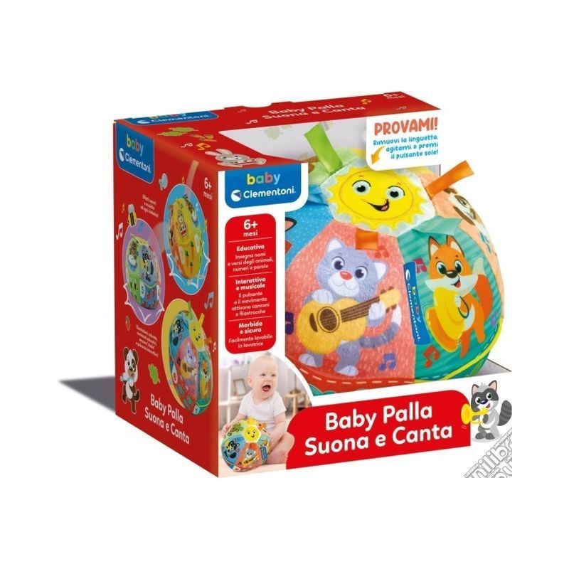 BABY PALLA SUONA E CANTA 17983 EAN 8005125179831 INGROSSO BABY CLEMENTONI