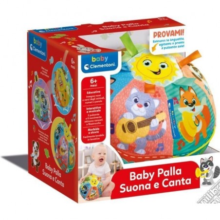 BABY PALLA SUONA E CANTA 17983 EAN 8005125179831 INGROSSO BABY CLEMENTONI