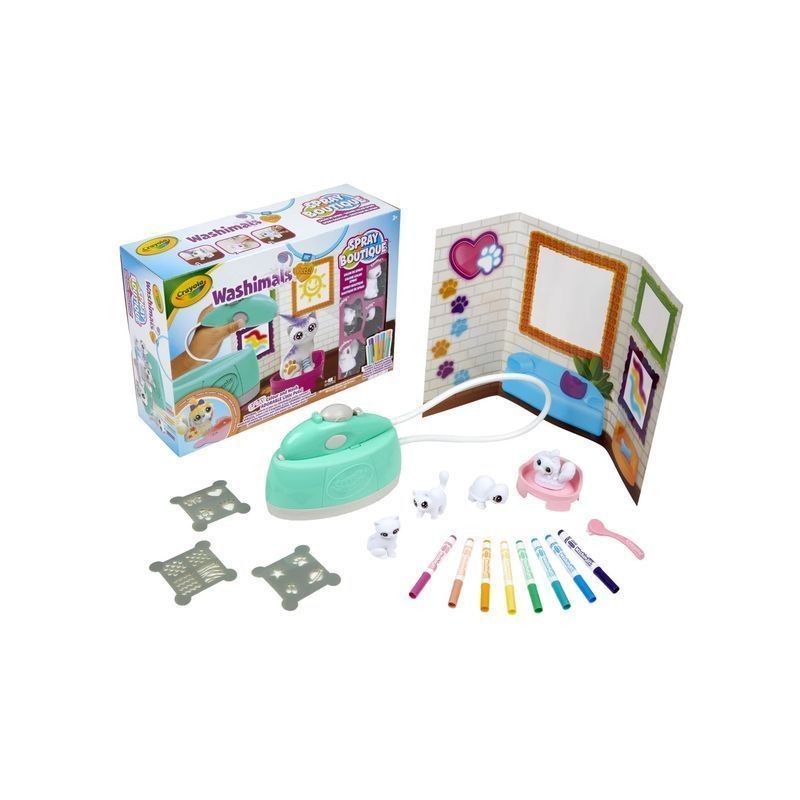 WASHIMALS PETS SPRAY BOUTIQUE EAN 0071662175177 INGROSSO GIOCHI CREATIVI