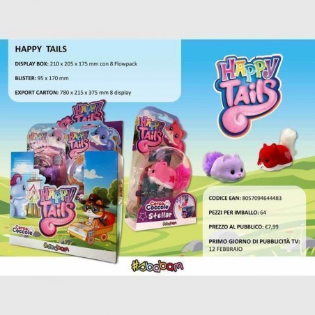 HAPPY TAILS SERIE 2 EAN 8057094649372 INGROSSO GIOCHI DA EDICOLA