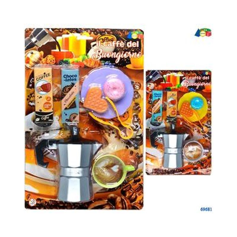 SET IL CAFFE' DEL BUONGIORNO C/DOLCI ASS EAN 8057438020805 INGROSSO GIOCHI DI CUCINA ED ELETTRODOMESTICI