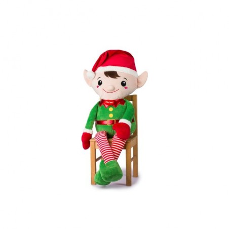 MAXI ELFO 100CM GAMBE E BRACCIA LUNGHE EAN 8009549268881 INGROSSO PUPAZZI E GNOMI NATALIZI