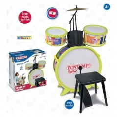 INGROSSO GIOCATTOLI BATTERIA CLASSICA 4 ELEM C/SGAB 2 BACCH 0047663055343 STRUMENTI MUSICALI ACCESSORI MUSICALI