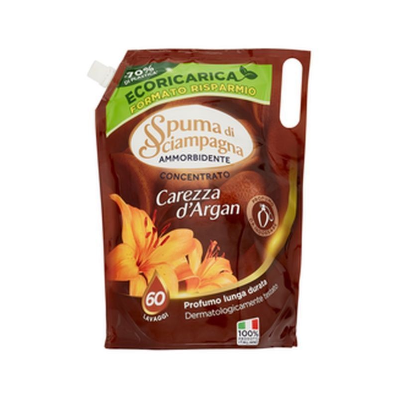 SPUMA ECOR. 1,200ML AMMORB. 60LAV CAREZZ EAN 8007750008364 INGROSSO DETERSIVI