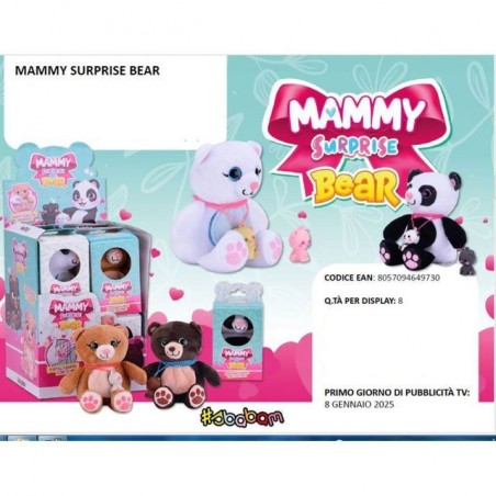 MAMMY SURPRISE BEARS EAN 8057094649730 INGROSSO GIOCHI DA EDICOLA