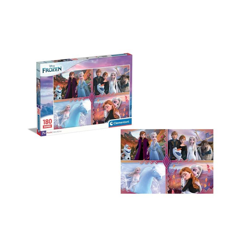 PUZZLE PZ.180 SUPER DISNEY FROZEN 29786 EAN 8005125297863 INGROSSO PUZZLE CLASSICI