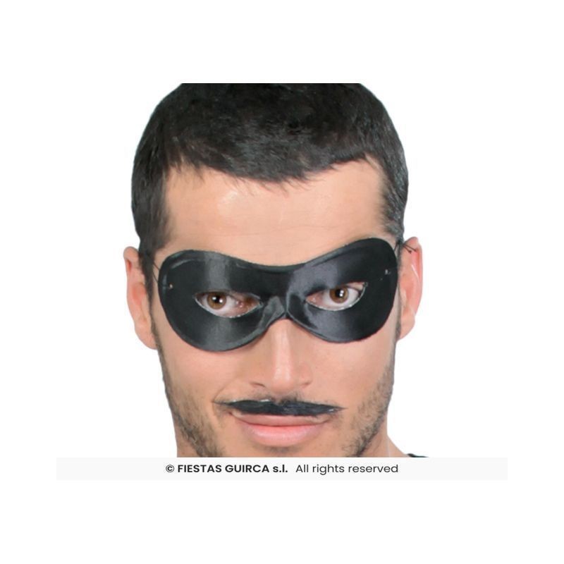 MASCHERINA PIERROT NERA EAN 8434077124444 INGROSSO MASCHERE DI CARNEVALE