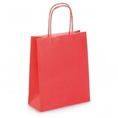 INGROSSO CARTOLERIA SHOPPER CARTA T.U. 22X10X29 ROSSO 8029307035692 ARITCOLI PER CONFEZIONI SACCHETTI E SHOPPER REGALO