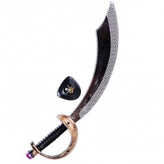 INGROSSO CARNEVALE SPADA PIRATA cm.45 C/BENDA 8004761050481 ARTICOLI DI CARNEVALE ARMI CARNEVALE