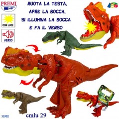 INGROSSO GIOCATTOLI DINO C/LUCE/SUO RUOTA TESTA APRE BOCCA 8055742220379 ANIMALI GIOCATTOLI ANIMALI GIOCATTOLO