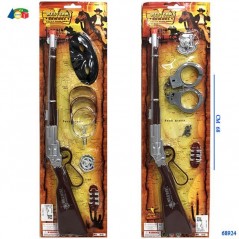 INGROSSO GIOCATTOLI SET COWBOY C/FUCILE/ ACC ASS 8057438026357 GIOCHI E GIOCATTOLI GIOCHI DA EDICOLA