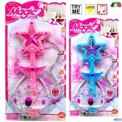 INGROSSO GIOCATTOLI SET SCETTRO A STELLA C/GIOIELLI LU/SUONI 8055742229792 GIOCHI E GIOCATTOLI GIOCHI DA EDICOLA