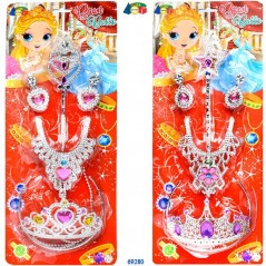 INGROSSO GIOCATTOLI SET GRAN BALLO GIOIELLI C/SCETTRO E COR. 8057438024032 GIOCHI E GIOCATTOLI GIOCHI DA EDICOLA