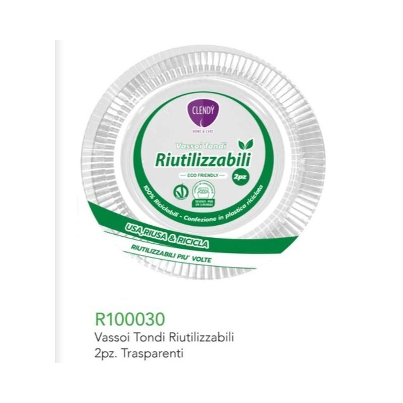 VASSOI TONDI RIUTILIZZABILI EAN 8033532109752 INGROSSO VASSOI E DISCHI