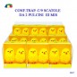 SCATOLA DA 2 PULCINI III MIS. (9) EAN 8057438027705 INGROSSO DECORAZIONI PER PASQUA
