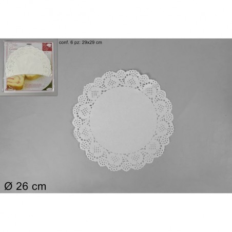 INGROSSO FESTA E PARTY CENTRINI CARTA ROT.6PZ D.26 8027501684258 ARTICOLI PER FESTE ACCESSORI PARTY