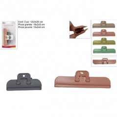 INGROSSO CASALINGHI PINZE CHIUDIPACCO SET 2 PEZZI IN BLISTER 8034048644225 ACCESSORI CUCINA ACCESSORI CUCINA