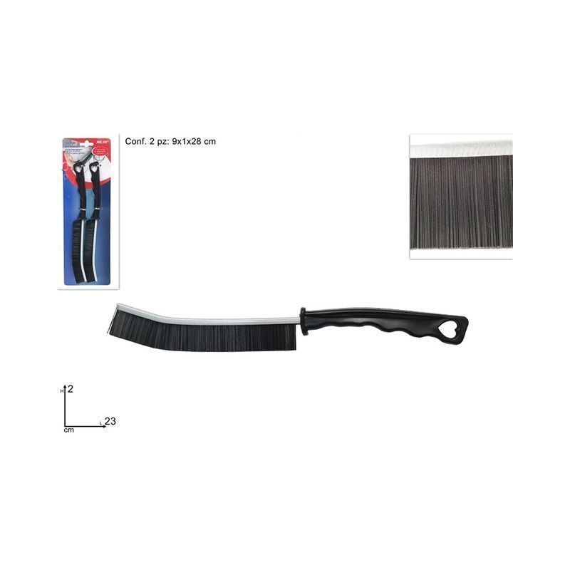 SPAZZOLA PER FESSURE SET 2PZ EAN 8034048653807 INGROSSO ATTREZZI LAVORO E ACCESSORI