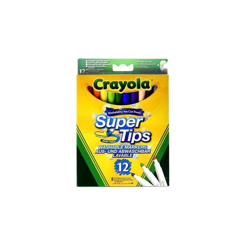 PENNARELLI SUPERPUNTA LAVABILI PZ.12 EAN 5010065075099 INGROSSO PENNARELLI