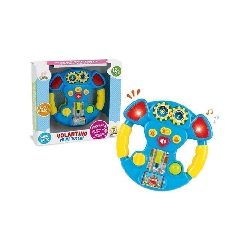 BABY VOLANTE LUCI E SUONI - GOGO EAN 8017967800484 INGROSSO GIOCHI PRIMA INFANZIA
