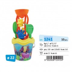 INGROSSO ARTICOLI MARE SECCHIELLO DIAM.22 FAUNA MARINA + MULINO 8002958124104 ARTICOLI PER LA SPIAGGIA SECCHIELLI CON FORMINE