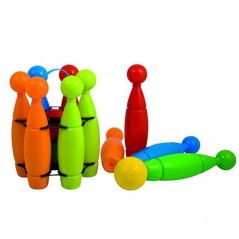 INGROSSO ARTICOLI MARE SET BOWLING 6 PZ. CON 2 PALLE H.29 CM 8002936386007 ARTICOLI PER LA SPIAGGIA GIOCHI MARE