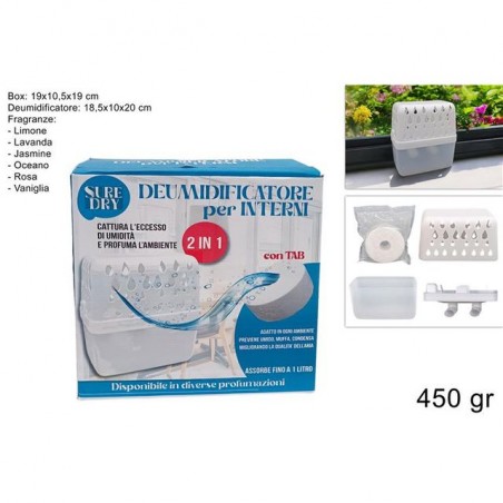 INGROSSO CASALINGHI VASCHETTA ASSORBI UMIDITA' PROFUMATA 1LT 8034048672136 FERRAMENTA E IDRAULICA VITI E CHIODI