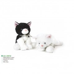 INGROSSO PELUCHE GATTI 2 COL. ASS. FLOPPY C/BEANS L.40CM 8009549249194 PELUCHE DISNEY PELUCHE PERSONAGGI